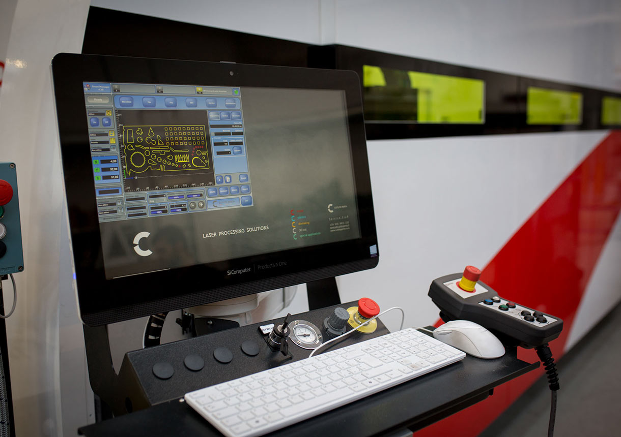 Macchina taglio laser Fiber Plus